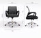 Silla Secretarial Base Cromada