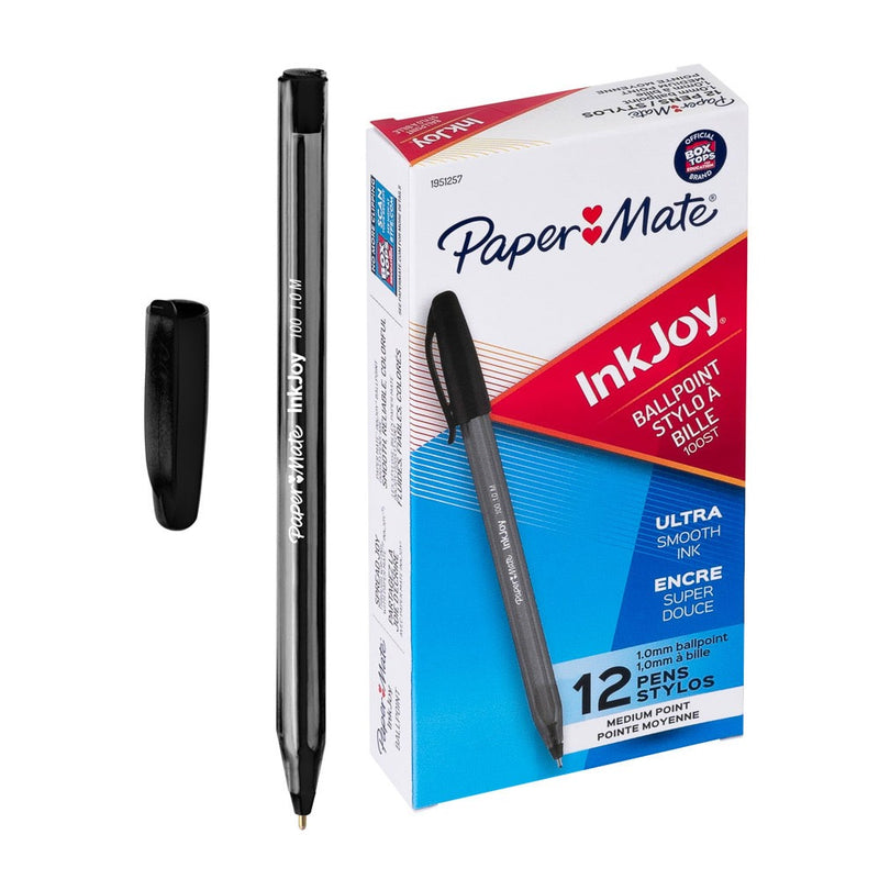 Lapicero negro Paper Mate